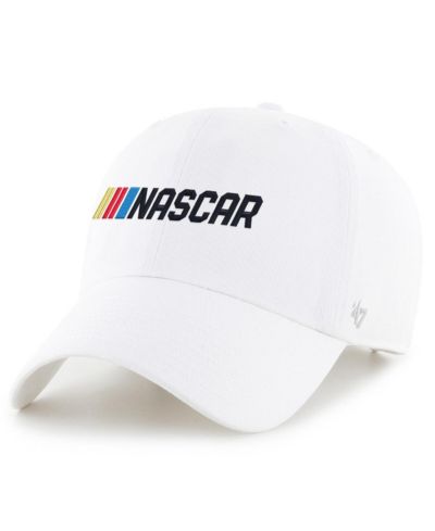 Мужская регулируемая кепка '47 Brand NASCAR White