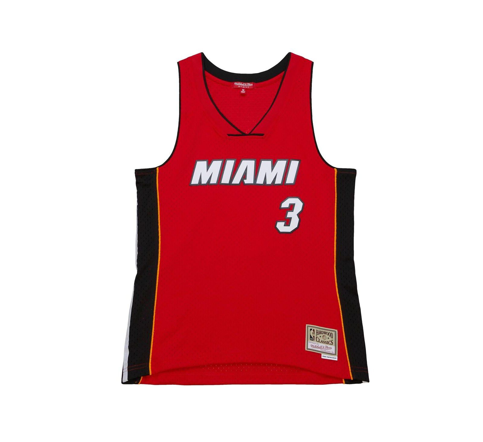 Женская джерси Mitchell & Ness Dwyane Wade Miami Heat 2005/06 Hardwood Classics