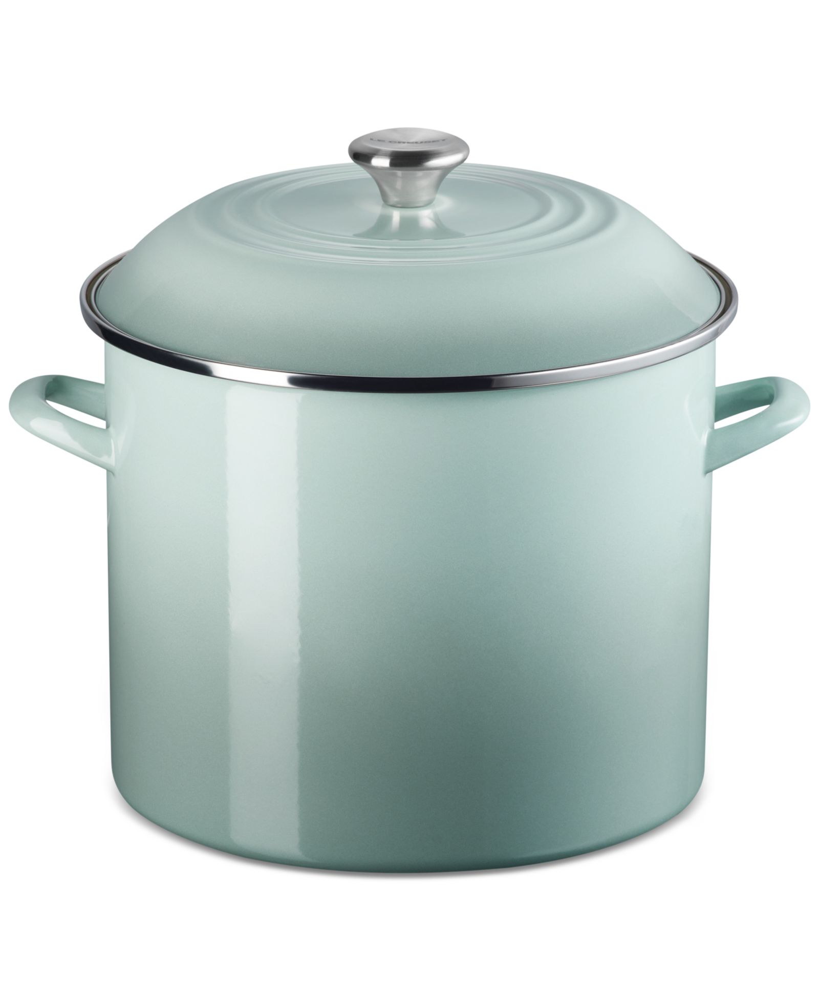 Эмалированная кастрюля Le Creuset On Steel 16-Qt.