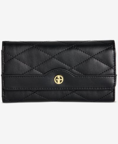 Кошелек Giani Bernini Quilted Receipt Manager Wallet