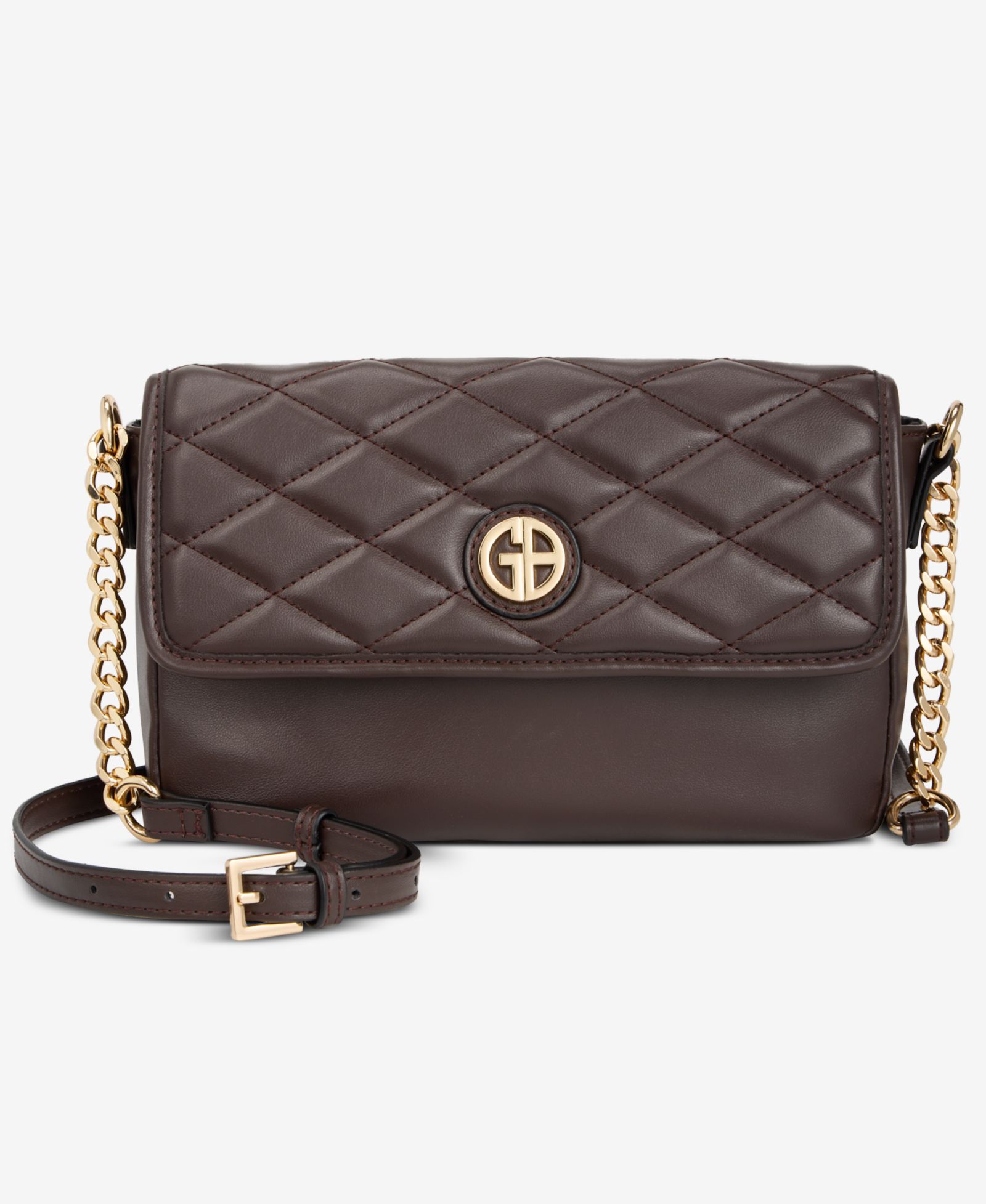 Giani Bernini E/W Quilted Crossbody Bag, Macy's Exclusive