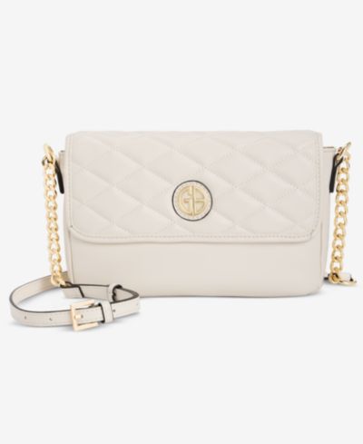 Женская сумка Giani Bernini E/W Quilted Crossbody