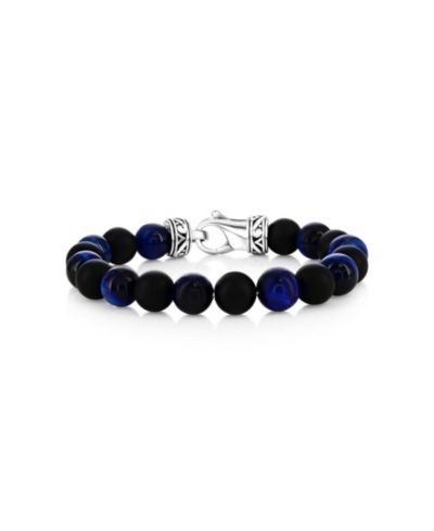 Blue tiger eye & onyx