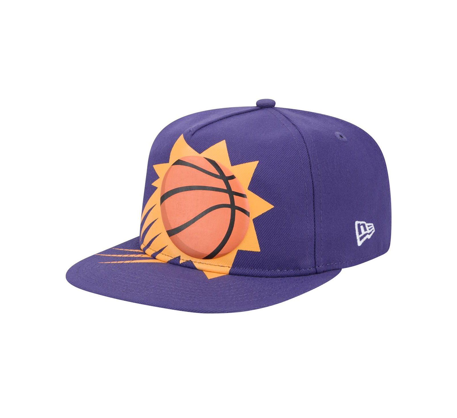 New Era Мужская кепка Phoenix Suns Oversized Puff Print Logo