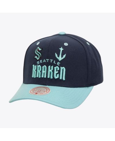 Мужская кепка Mitchell & Ness Seattle Kraken All In 2.0 Pro Crown Adjustable