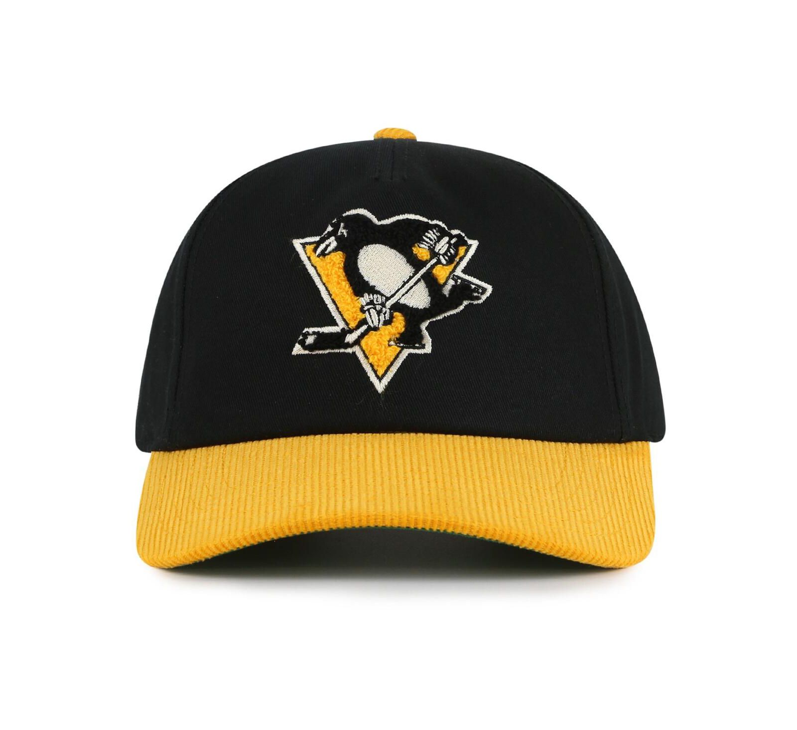 Мужская регулируемая кепка American Needle Pittsburgh Penguins Black/Gold