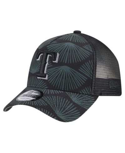 New Era Мужская кепка Texas Rangers 9FORTY A-Frame Trucker, черная