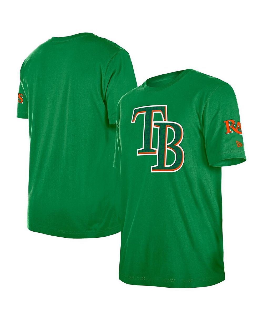 Мужская футболка New Era Kelly Green Tampa Bay Rays St. Patrick's Day