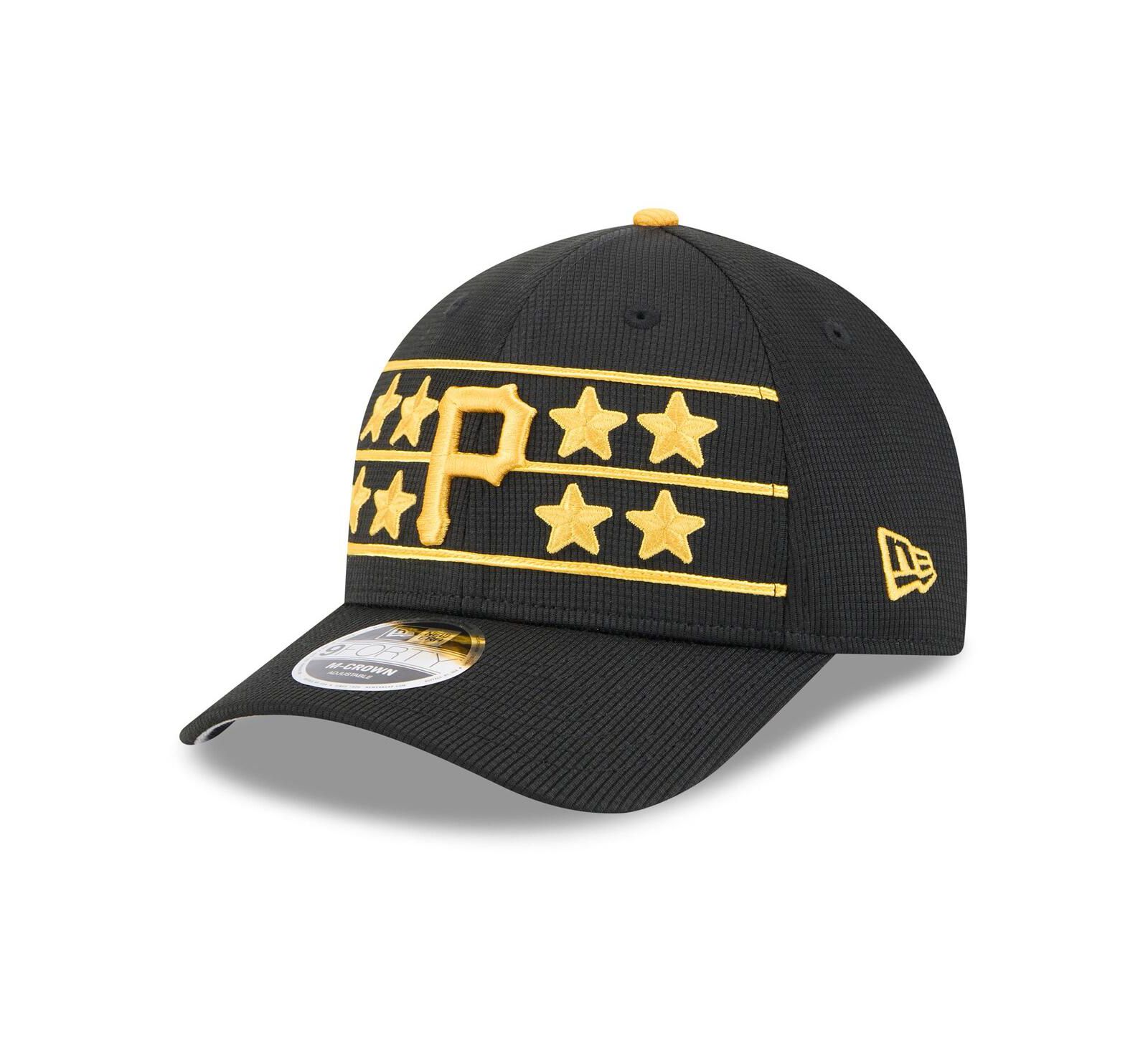 New Era Мужская бейсболка Pittsburgh Pirates 2025 Batting Practice 9FORTY M-Crown, Black