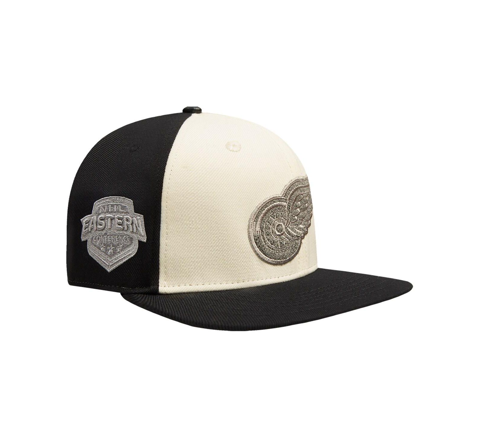 Мужская кепка Pro Standard Detroit Red Wings French Terry Snapback, кремовая