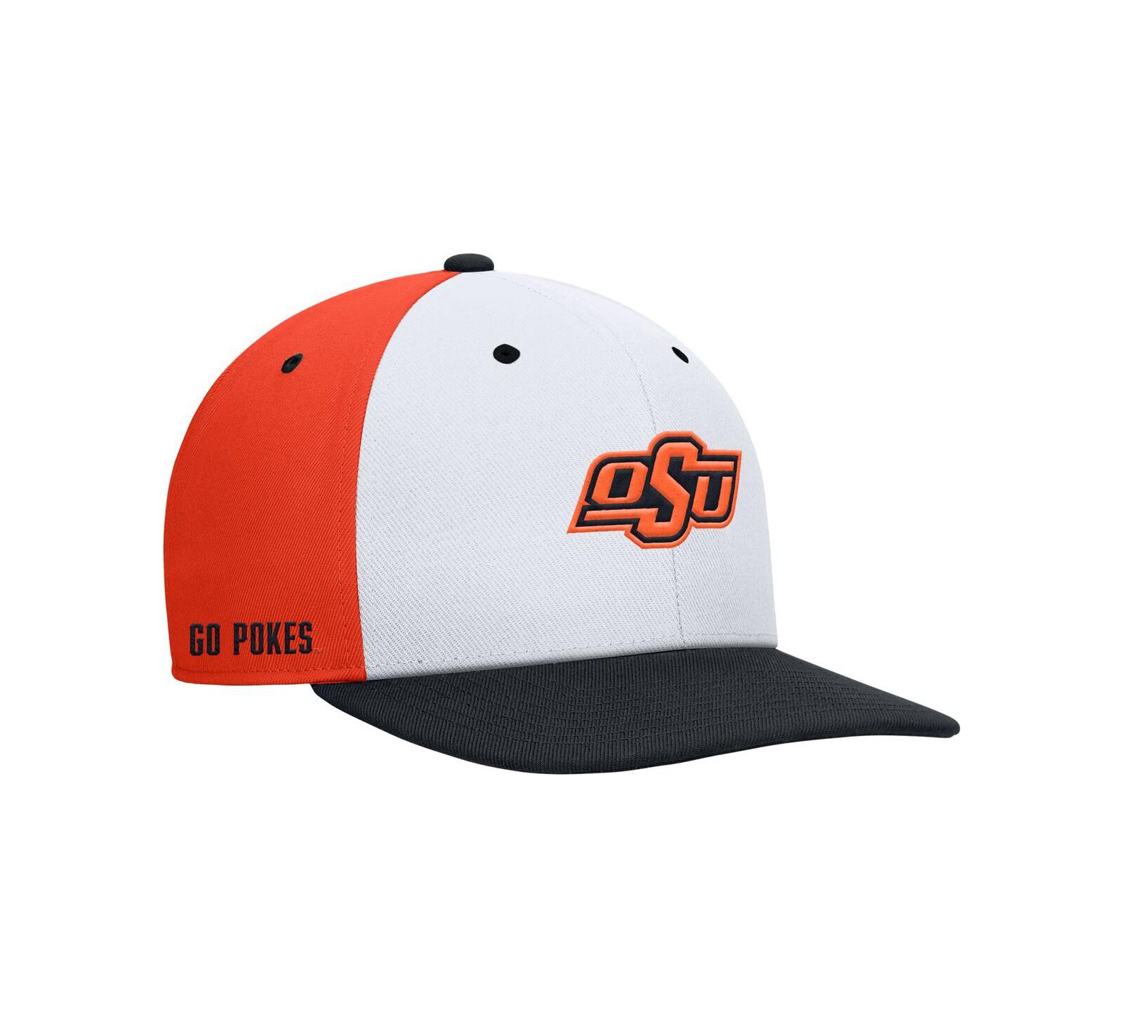 Nike Мужская кепка Pro Performance Snapback White/Orange Oklahoma State Cowboys
