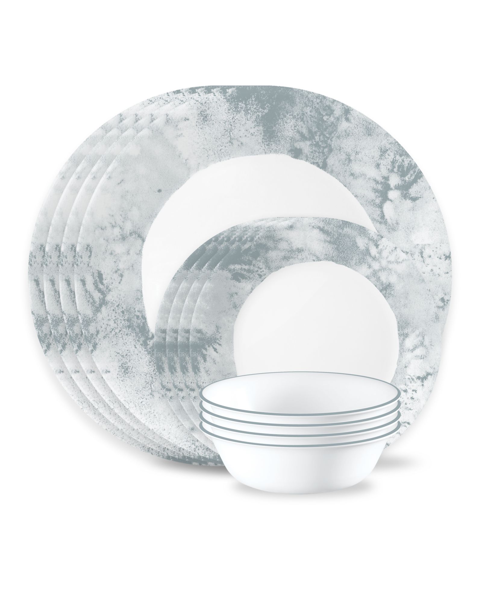 Corelle Salt Wash 12 Pc. Dinnerware Set, Service for 4