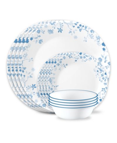 Corelle Garden Song 12 Pc. Dinnerware Set, Service for 4
