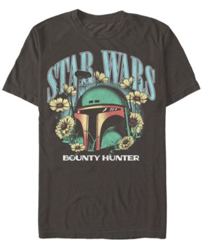 Мужская футболка Star Wars Boba Floral с коротким рукавом