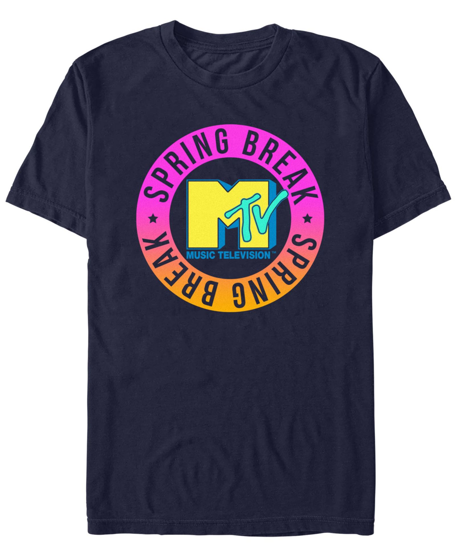 Мужская футболка MTV MTV Spring Break Circle Short Sleeve