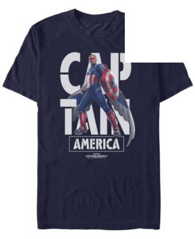 Мужская футболка Marvel Cap In Name Short Sleeve
