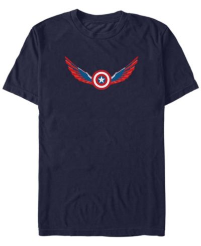 Мужская футболка Marvel Wings Shield Falcon с коротким рукавом