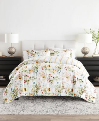 Chintz Floral Stripe Clay