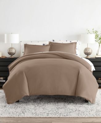 Indigo Flowers Taupe
