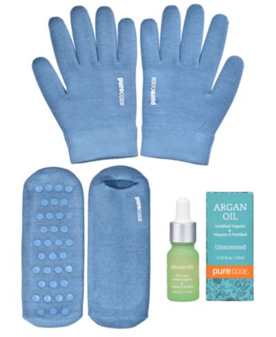 PURECODE Men's Moisturizing Gel Collection with Unscented Argan Oil