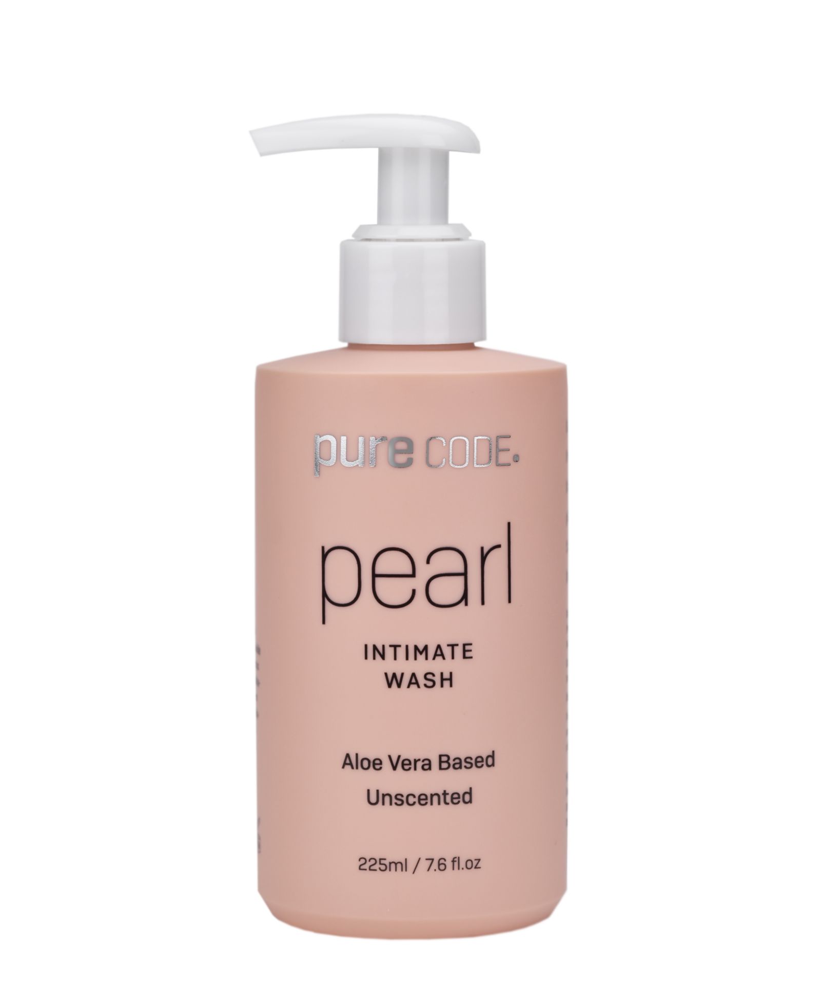 PURECODE Pearl Probiotic Aloe Vera-Based-Unscented  Intimate Wash, 225ml/7.6fl.oz