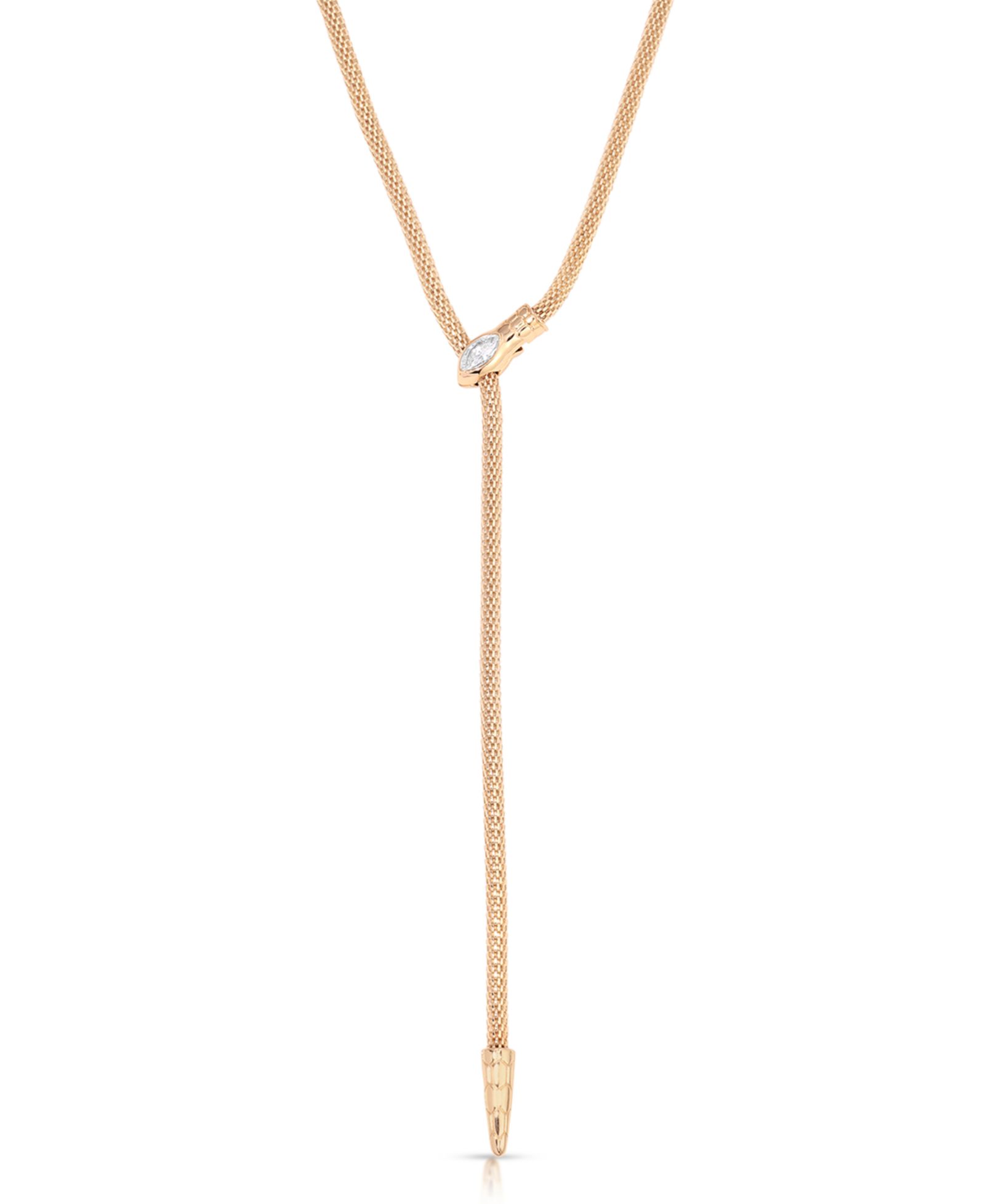 ETTIKA Serpentina Lariat Bolo Tie Necklace