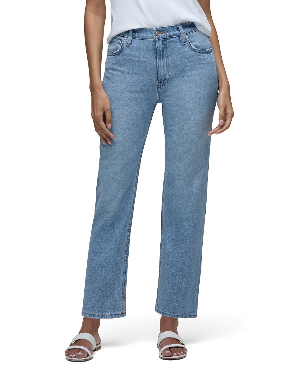 Hudson Jeans женские джинсы Remi с высокой посадкой, светлой стиркой и прямым кроем