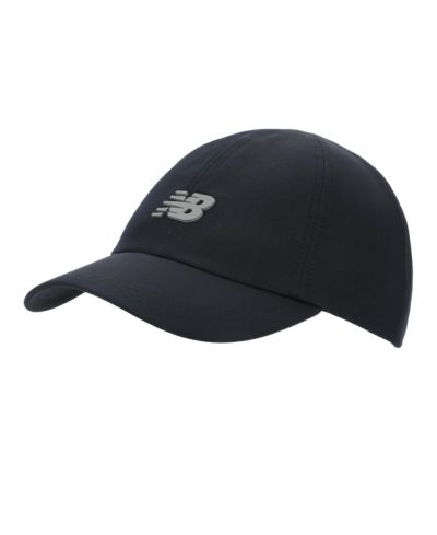 New Balance Men's Flying Logo Black 6-Panel Performance Hat