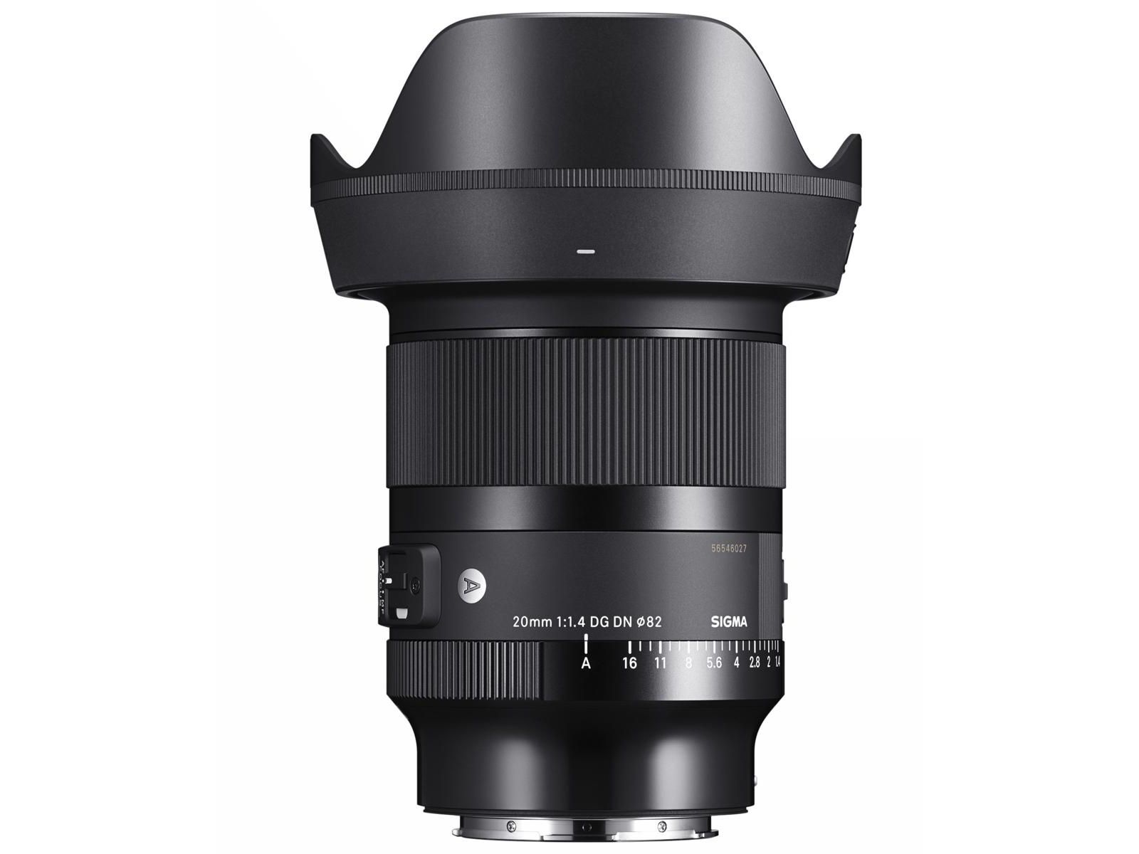 Объектив Sigma 20mm f/1.4 DG DN Art для L Mount