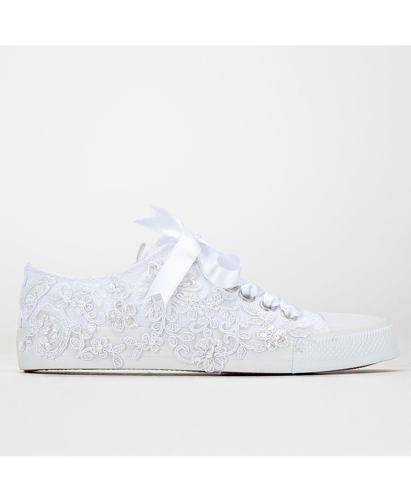 Низкие свадебные кеды Shelby Lace