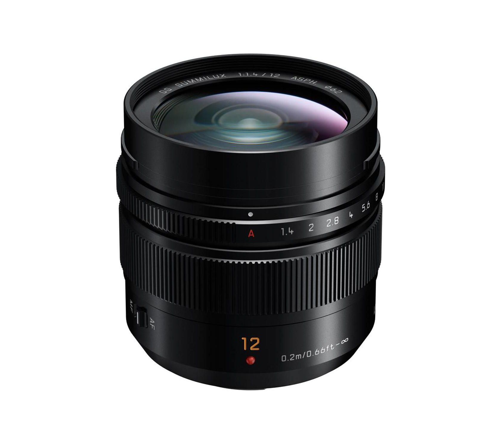 Panasonic Lumix G Leica Dg Summilux 12mm f/1.4 Aspherical Wide-Angle Lens for Micro Four Thirds