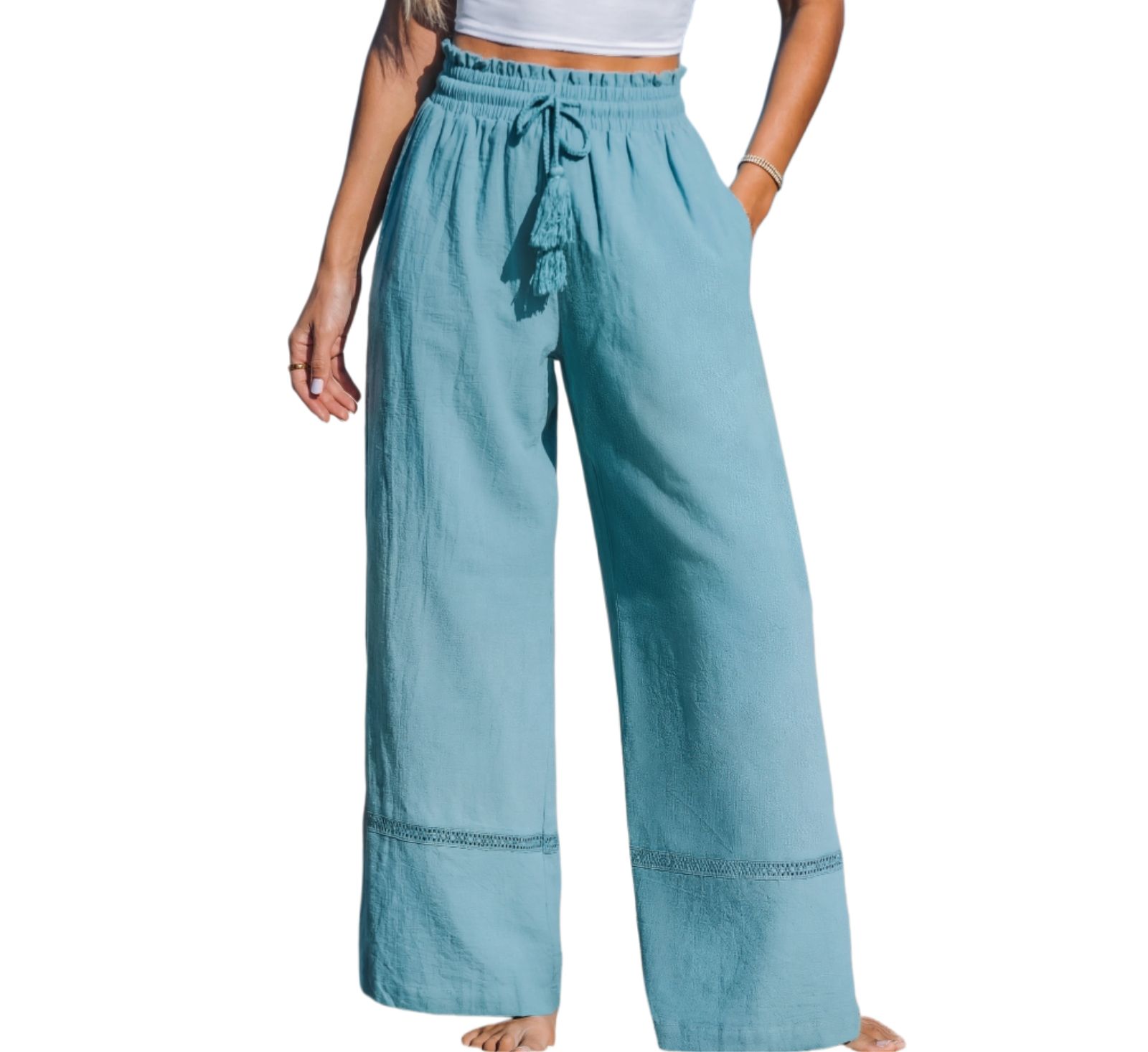 Женские брюки Cupshe Tranquil Bay