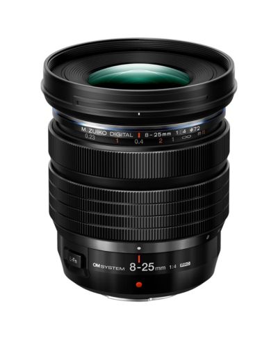 Om System M.Zuiko Digital Ed 8-25mm f/4 Pro Ultra-Wide Weather-Sealed Lens for Micro Four Thirds