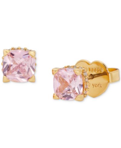 kate spade new york Color Cubic Zirconia Square Stud Earrings