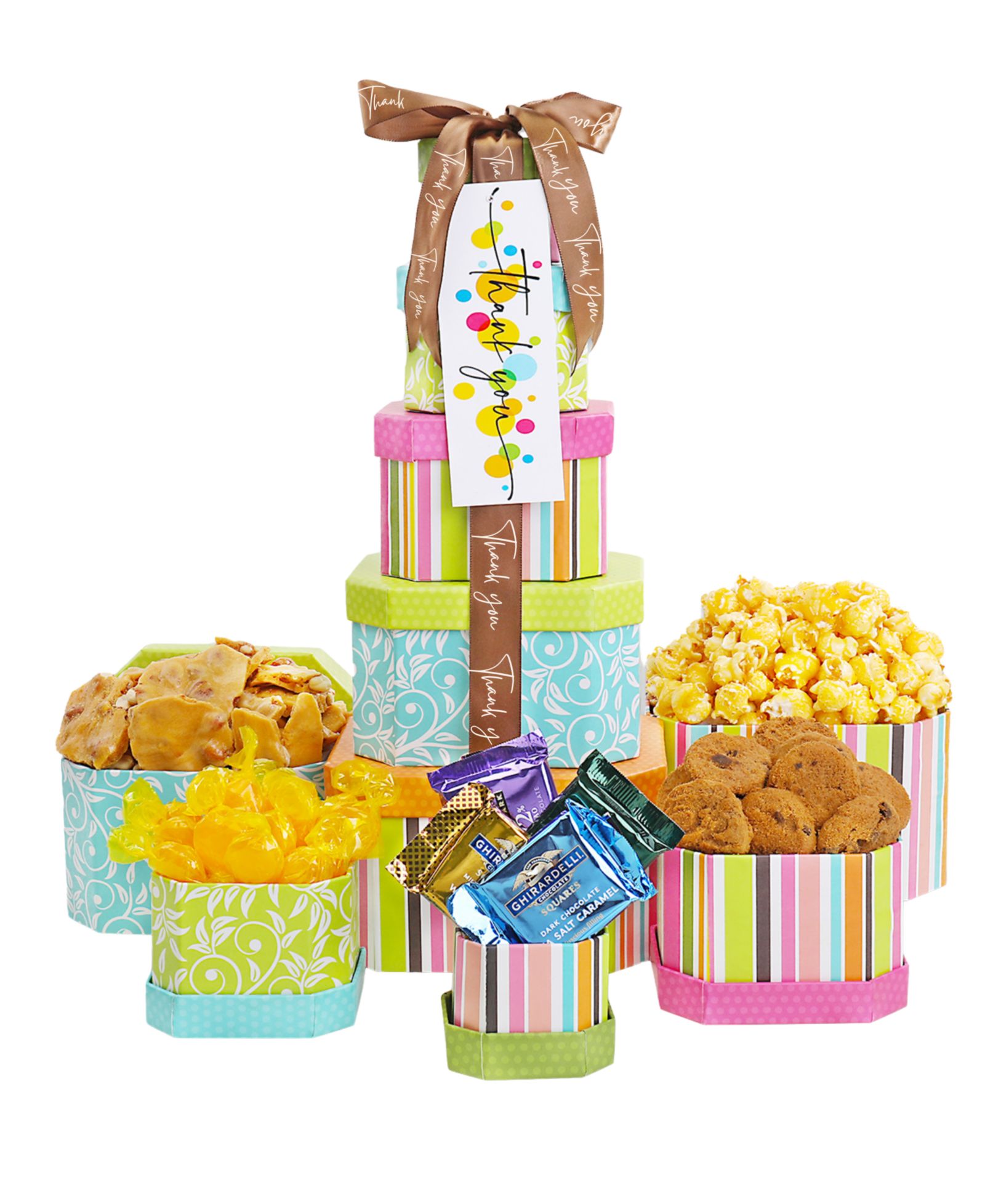 Alder Creek подарочный набор Thank You Treats Gift Tower, 8 предметов
