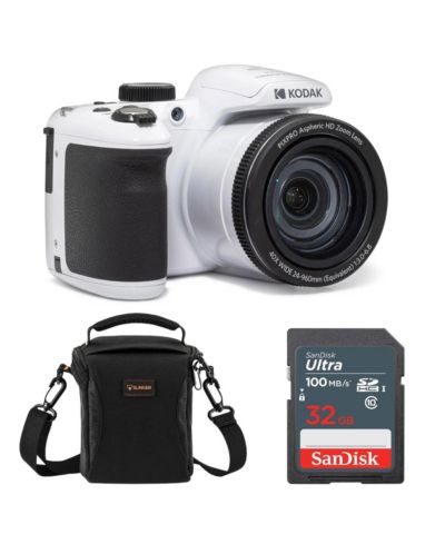 Kodak PIXPRO AZ405 цифровой фотоаппарат Full HD, комплект с картой памяти 32GB и сумкой