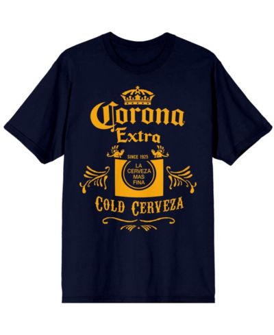 Corona мужская футболка темно-синего цвета