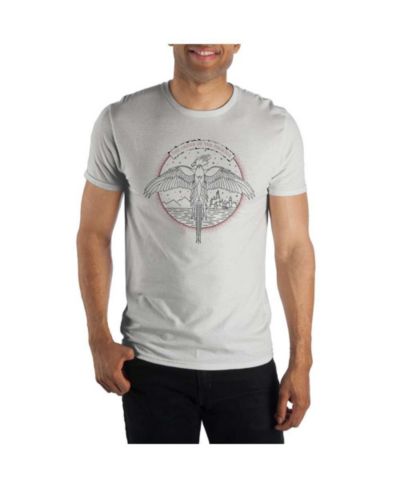 Harry Potter Men's The Order Of The Phoenix Logo White Tee T-Shirt