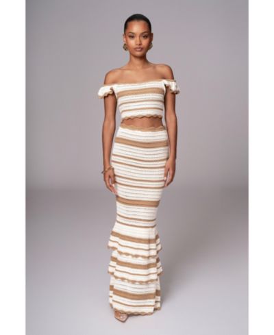 JLUXLABEL Женский комплект юбка Corazon Ruffle