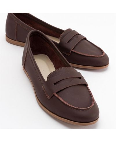 Forever & Always Shoes Women's Dorothy Leather Loafer