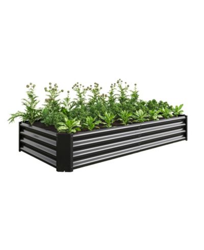 Приподнятая садовая грядка Flynama Metal Rectangle Planter