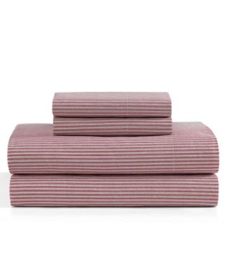 Highland Ticking Stripe Red
