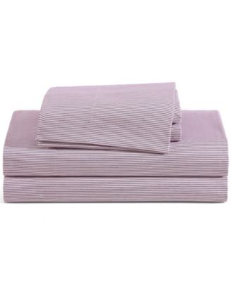 Ithaca Stripe Dark Red