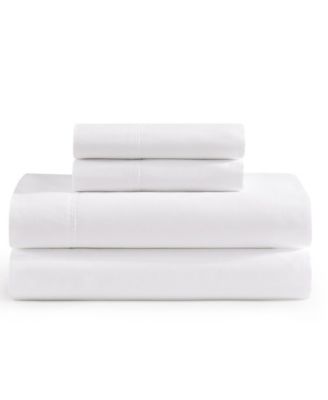 Комплект из 3 предметов Tommy Hilfiger Solid 200-Thread Count Cotton Percale, Twin XL