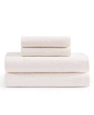 Комплект простыней Tommy Hilfiger Solid 200-Thread Count Cotton Percale, Queen