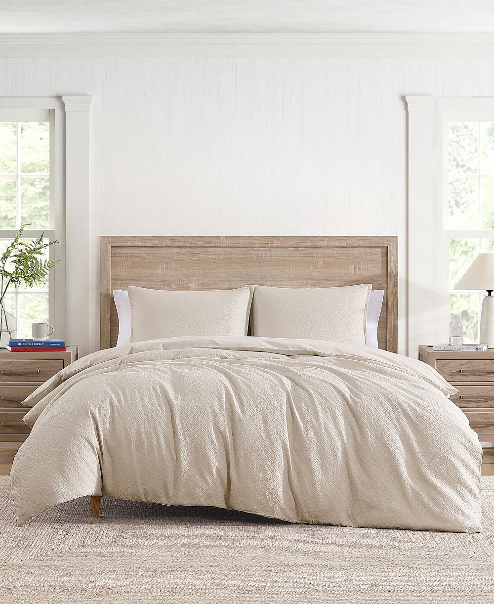 Tommy Hilfiger Monogram Matelasse 3-Pc. Comforter Set, Full/Queen