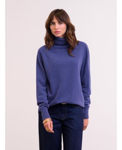 Celtic & Co. Women's Celtic and Co. Geelong Wool Slouch Turtleneck Sweater