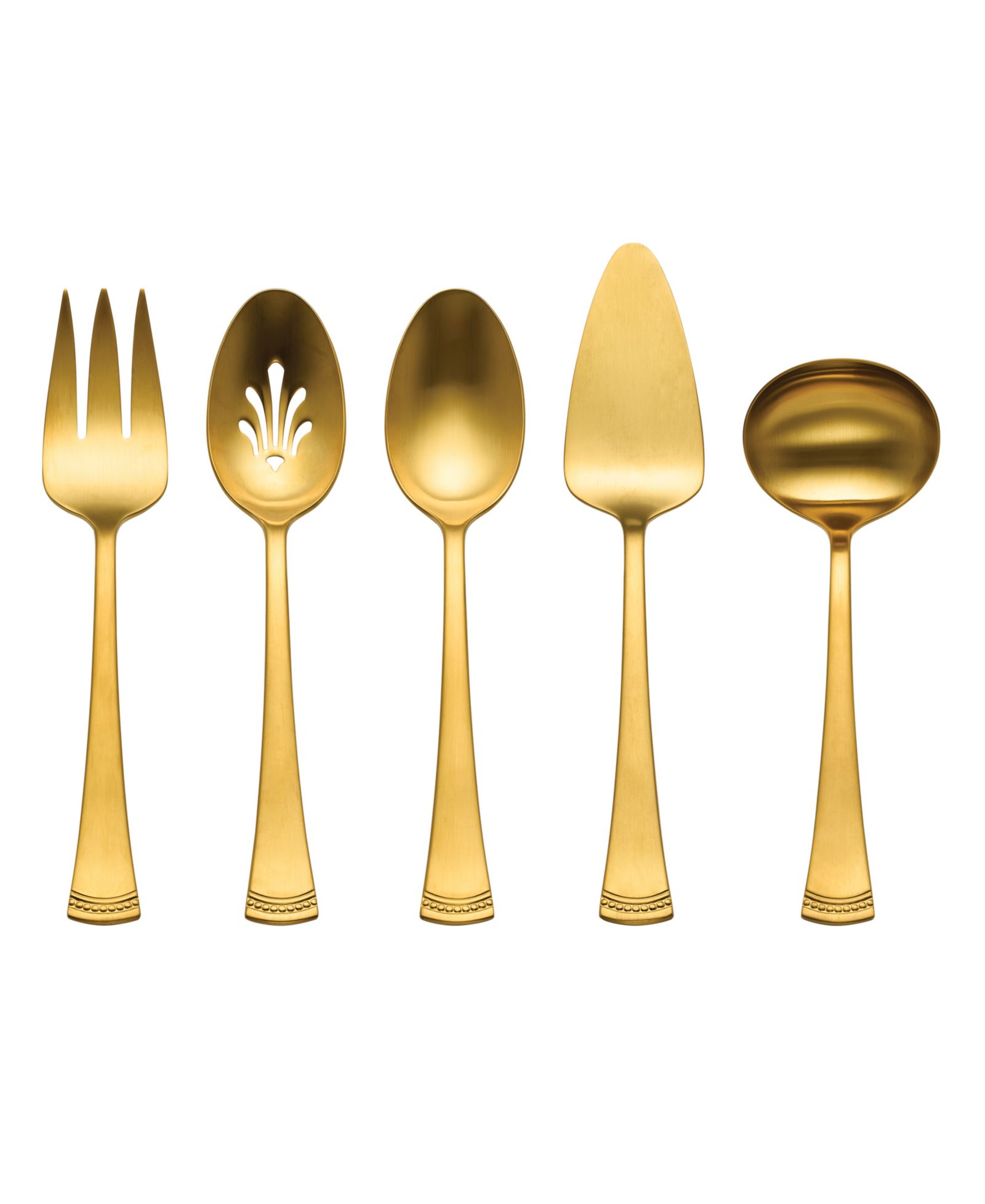 Lenox Portola Набор для сервировки 5 предметов, Satin Gold