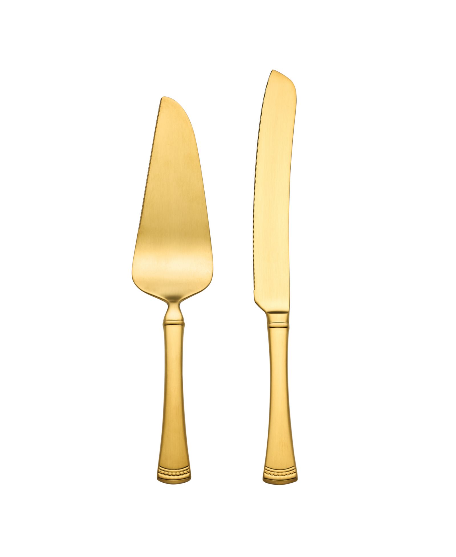 Набор десертных приборов Lenox Portola Satin Gold 2-Pc.