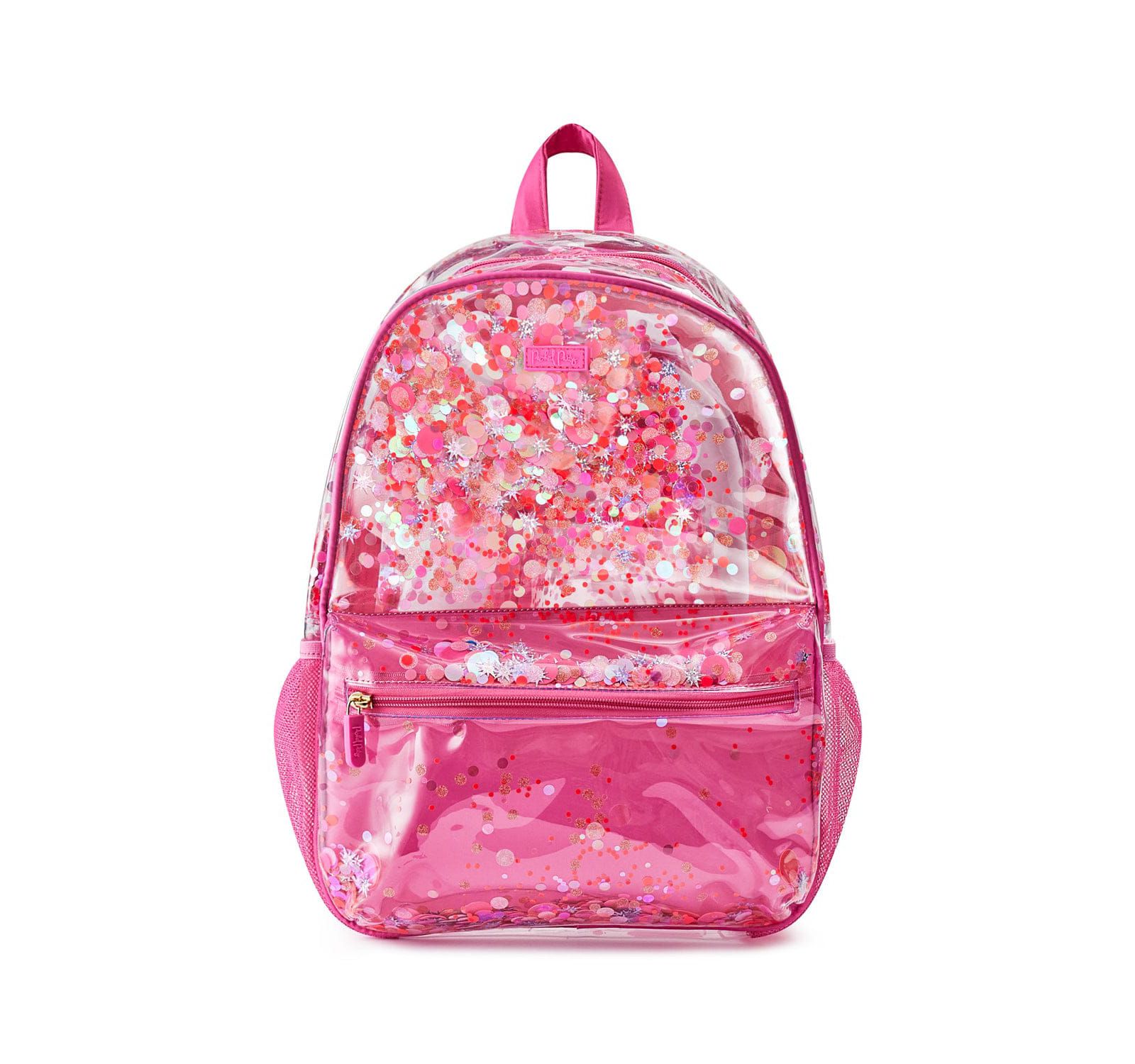 Packed Party рюкзак с конфетти Sweet Tart Pink Clear